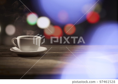 A relaxing break with fragrant coffee A relaxing break with fragrant coffee 97461528