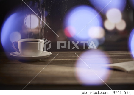 A relaxing break with fragrant coffee A relaxing break with fragrant coffee 97461534