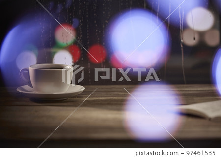 A relaxing break with fragrant coffee A relaxing break with fragrant coffee 97461535