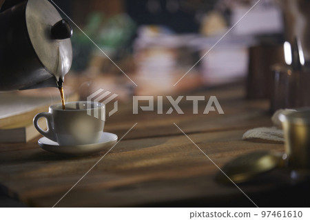 香濃咖啡的放鬆休息 香濃咖啡的放鬆休息 97461610