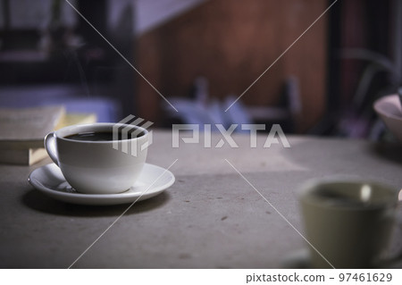 香濃咖啡的放鬆休息 97461629