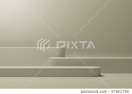 Polygonal object on a solid background for photography Polygonal object on a solid background for photography 97461790