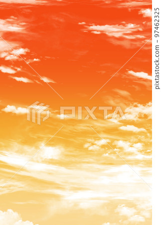Background material _ sunset and clouds Background material _ sunset and clouds 97462325