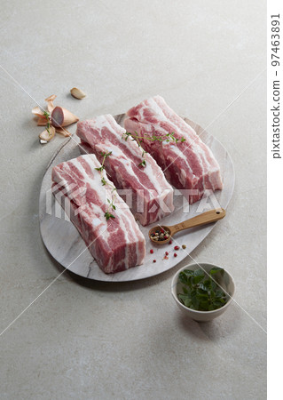 Juicy and appetizing pork and beef steak Juicy and appetizing pork and beef steak 97463891