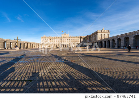 Madrid Royal Palace in Baroque Style - Community of Madrid Spain 97465741