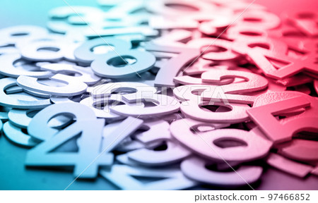 Mathematics background made with solid numbers Mathematics background made with solid numbers 97466852