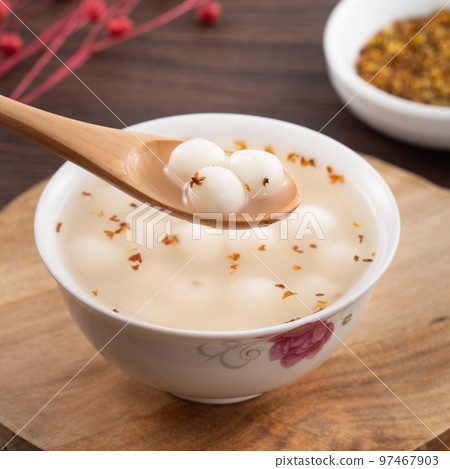 湯圓 冬至 白色 小湯圓 桂花 Tangyuan Tang yuan タンユエン 団子 97467903