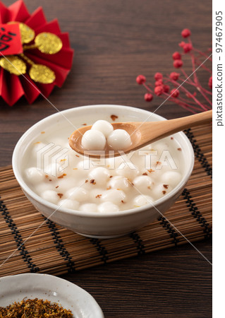 湯圓 冬至 白色 小湯圓 桂花 Tangyuan Tang yuan タンユエン 団子 97467905