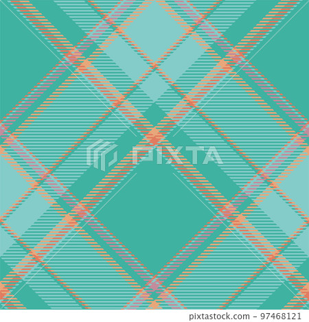 Plaid pattern vector. Check fabric texture. Seamless textile design for clothes, paper print. 97468121