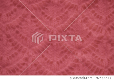 Handmade knitted background with macro weave threads. Handmade knitted background with macro weave threads. 97468645