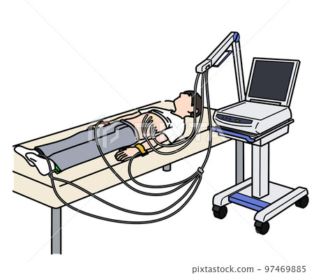 Twelve-lead electrocardiogram measurement 97469885