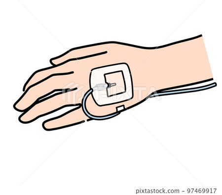 Intravenous route placement Intravenous route placement 97469917