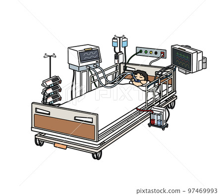 Electrocardiogram, emergency, icu 97469993