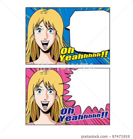 一個有美國喜劇色彩的開朗白人 97471958