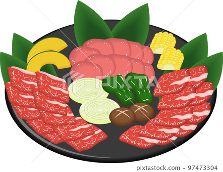 Assorted grilled meat assorted 97473304