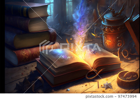 書魔法書幻想女巫遊戲召喚 97473994
