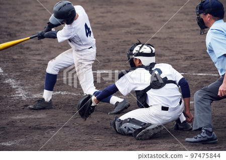 Stop swinging in the air with a changing ball (high school baseball) Stop swinging in the air with a changing ball (high school baseball) 97475844