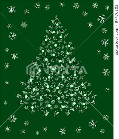 Christmas tree. 97476102