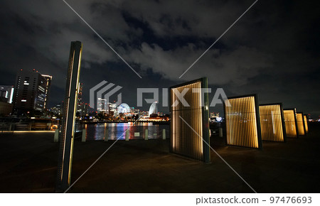 港未來海濱公園古蹟夜景 97476693