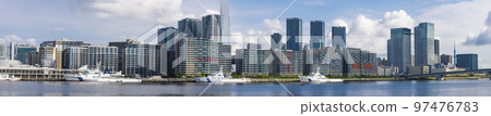 Panoramic view of Harumi Wharf 97476783
