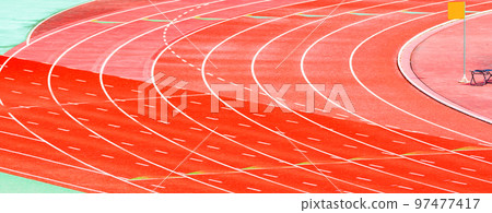 田徑場【體育的秋天形象】 97477417