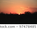 非洲日落 97478485