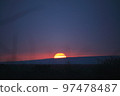 非洲日落 97478487