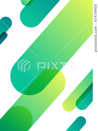 綠色漸變背景插圖素材 97479409