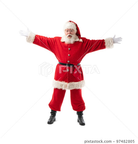 Santa Claus isolated on white Santa Claus isolated on white 97482805