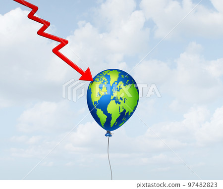 Global Recession Risk 97482823