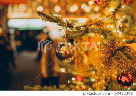 Christmas market decorations Christmas market decorations 97483348