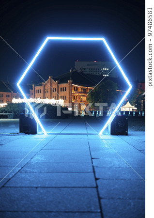 Illumination event in Minatomirai 97486581