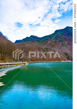 Ikusaka Dam Lake Ikusaka Dam Lake 97489287
