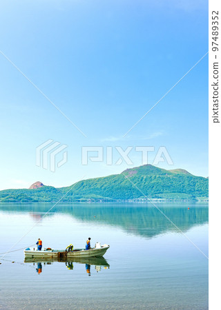 Lake Toya, smelt fishing Sobetsu Town 97489352