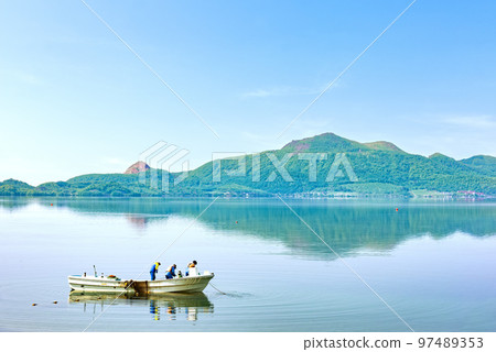 Lake Toya, smelt fishing Sobetsu Town 97489353
