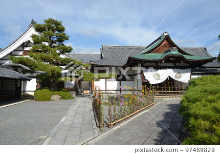Daikakuji temple precincts in autumn, Saga, Ukyo Ward, Kyoto City 97489829