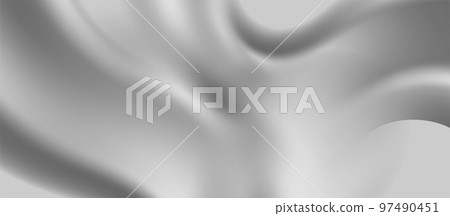 Abstract grey liquid waves futuristic background - Stock Illustration ...