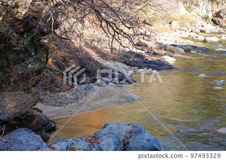 山間溪流景觀 山間溪流景觀 97493329
