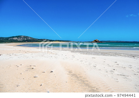 The Dunes of Corrubedo Natural Park in Galicia, Northern Spain The Dunes of Corrubedo Natural Park in Galicia, Northern Spain 97494441