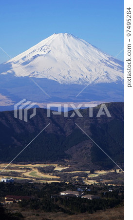 從箱根 Enmadai 看富士山和晴朗的天氣一月風景:Mt.Fuji 661 Owakudani view V9.16 Enmadai 從箱根 Enmadai 看富士山和晴朗的天氣一月風景:Mt.Fuji 661 Owakudani view V9.16 Enmadai 97495284