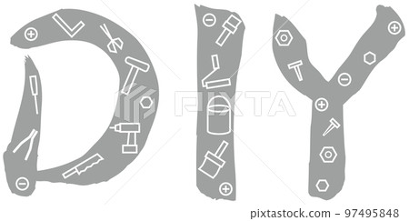 DIY letters and tools 97495848