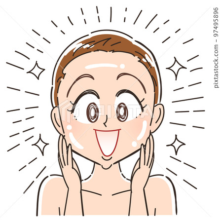 有光澤的女人 97495896