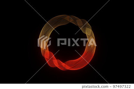 Futuristic colorful sphere of lines. Network connection big data. Abstract technology background. Place for text. 3d rendering. Futuristic colorful sphere of lines. Network connection big data. Abstract technology background. Place for text. 3d rendering. 97497322