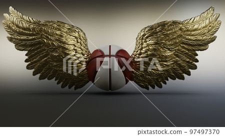 basketball and golden wings basketball and golden wings 97497370