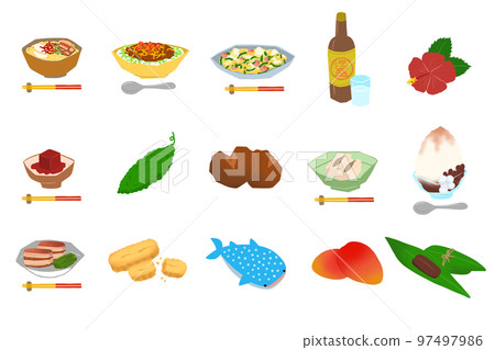 各種沖繩美食 各種沖繩美食 97497986