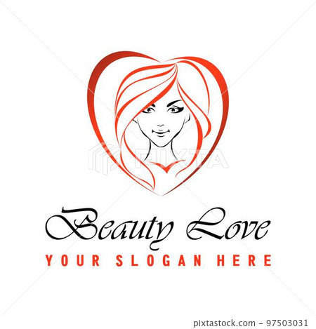 woman face in love symbol image graphic icon logo design abstract concept vector stock. Can be used as a symbol associated with beauty or people woman face in love symbol image graphic icon logo design abstract concept vector stock. Can be used as a symbol associated with beauty or people 97503031