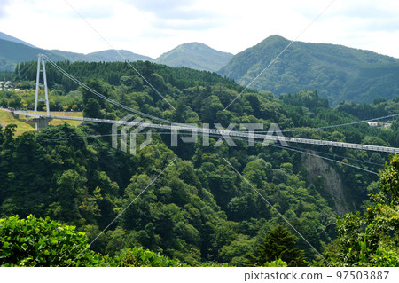 九重夢大吊橋，大分縣的熱門觀光景點，日本最高的“天空之廊” 97503887