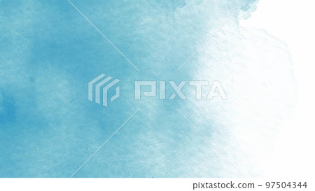 Abstract blue watercolor background for your design, watercolor background concept, vector. 97504344