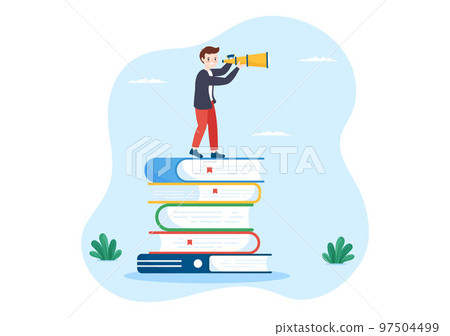 Career Education with Growth Concept Learning Model to Associate Activity for Real Experience in Flat Cartoon Hand Drawn Template Illustration Career Education with Growth Concept Learning Model to Associate Activity for Real Experience in Flat Cartoon Hand Drawn Template Illustration 97504499