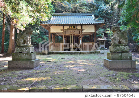 丹後國八幡山城庫魯瓦和景色 97504545